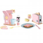 Set de jucarie Expresor Cafea si Toaster Pastel expresso din lemn Kidkraft Set de jucarie Expresor Cafea si Toaster Pastel expresso din lemn Kidkraft